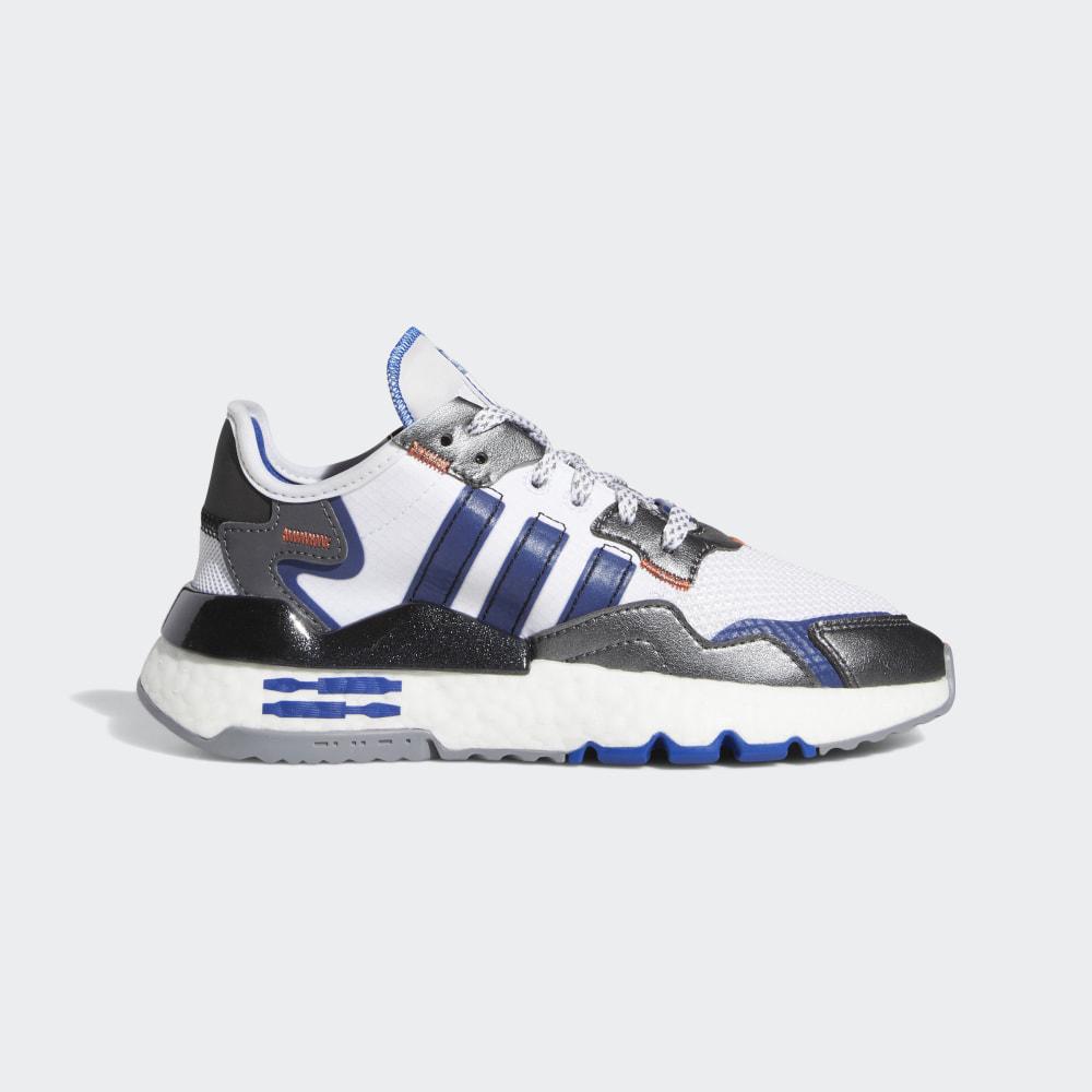 Originals Adidas Nite Jogger Star Wars Baieti Romania - Albi/Albastru Regal/Negrii FV8041